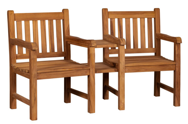 Gartenbank Woodie Flexi-Sitz Teakholz Teakbank