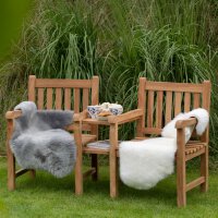 Gartenbank Woodie Flexi-Sitz Teakholz Teakbank