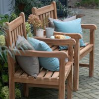 Gartenbank Woodie Flexi-Sitz Teakholz Teakbank